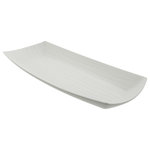 10 Strawberry Street - 26" Whittier Embossed Rectangular Platter - Whittier SERVING PIECES : Oversized or understated, our array of dynamic serving pieces will introduce any spread with style and charm.