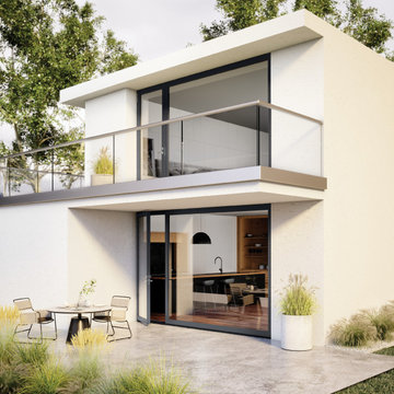 Marvin Modern Swinging Glass Doors