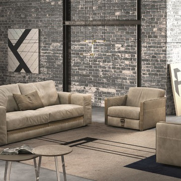 Richmond Sofa and Nina Armchair by Gamma