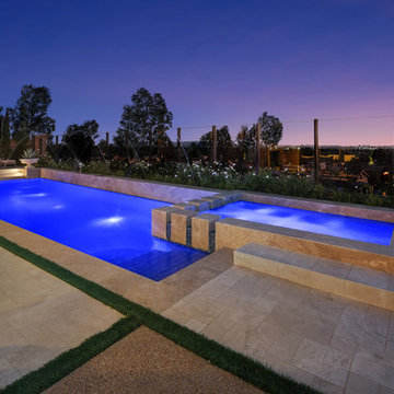 Gorgeous Modern Pool & Elevated Spa