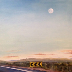 Easter Moon by Llael McDonald - Paintings