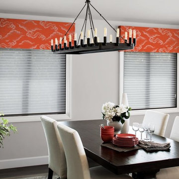Fabric cornice & valances