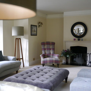 A formal sitting room for a modern family