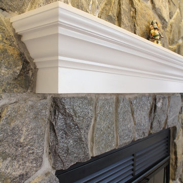 Riverside Avenue Family Room Fireplace