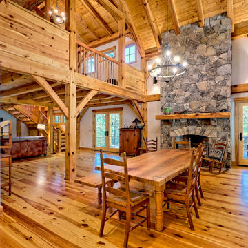 Full Timber Frame Custom Home