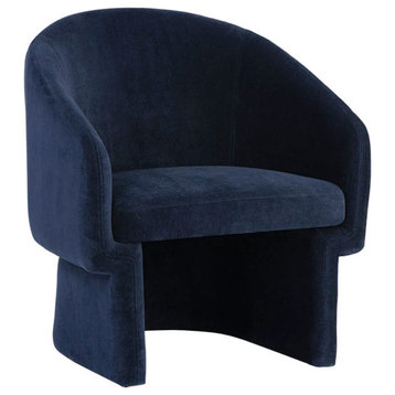 Wilkinson Lounge Chair Danny Navy
