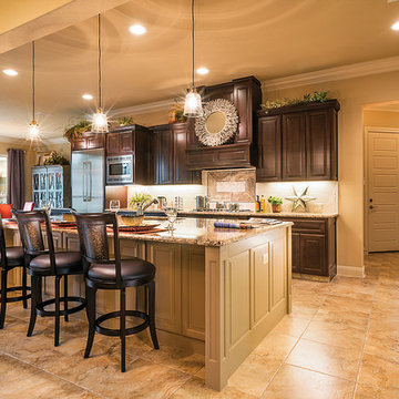 Island Kitchen - Mediterranean Sophistication