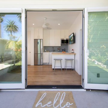 Santa Barbara, Mesa, Contemporary, Garage Conversion to Accessory Dwelling Unit