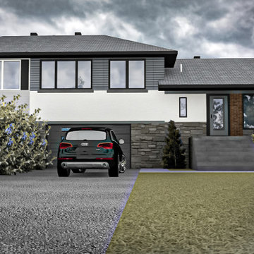 3D Facade Renderings