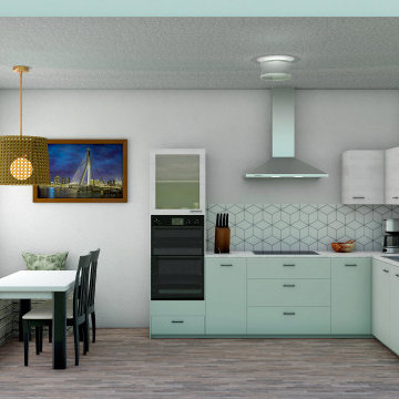 Green&wood kitchen