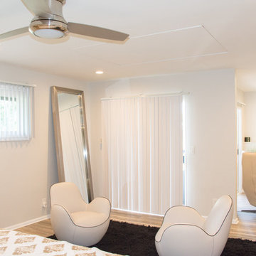Nexus 21 ceiling swing down lift 65 tv with soundbar