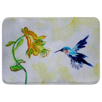 Bird & Yellow Flower Bath Mat 24x36