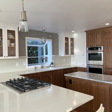 West Seattle Kitchen and 2 Bath remodel