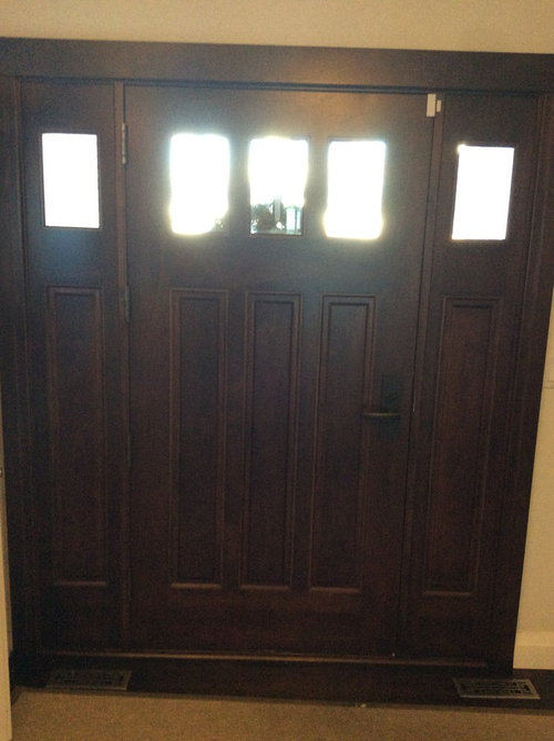 Modifying Wood Doors To Add Glass Insert