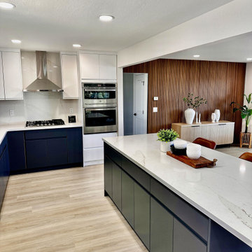 Full home renovation with an Laundry and 1/2 bath addition in Los Gatos