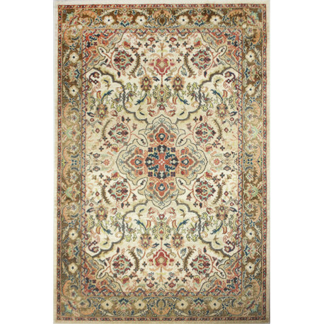 Bashian Bodhi Area Rug, Beige, 7'9"x11'