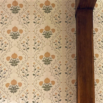 Dolly Vine Buttermilk Bedroom Wallpaper