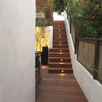 Modern IPE backyard - Santa Monica