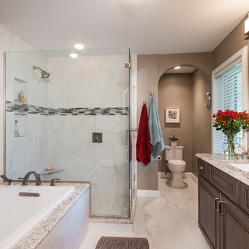 Refreshed and Enhanced Ladue Master Bath