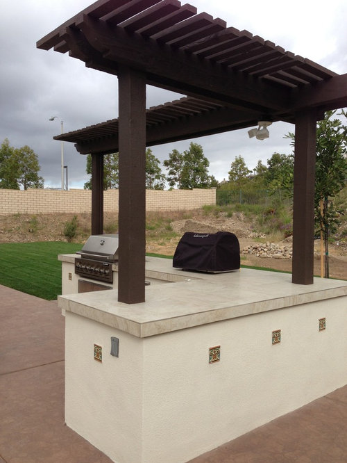 Best Outdoor Barbecue Island Design Ideas & Remodel Pictures | Houzz