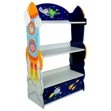 Outer Space Kids Bookshelf Bookcase