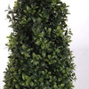 39" Artificial Deluxe Boxwood Cone Topiary