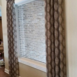 Custom Designed Draperies - Window Treatments