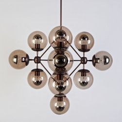 Roll & Hill - Roll & Hill Modo 15 Globe Chandelier - Chandeliers