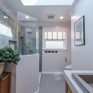 2025 - Transitional Hall Bath and Master Bath