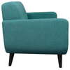 Picket House Furnishings Hailey Accent Chair in Teal