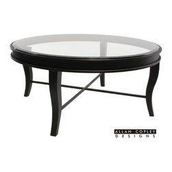 ACD-2304-01R Dania Round Cocktail - Coffee Tables