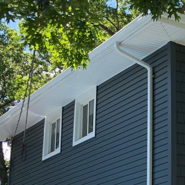 Commack Siding - Midnight Blue | Alpha Windows & Siding