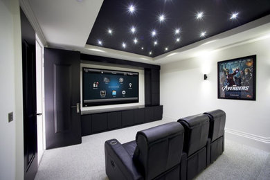 Home theater - home theater idea in Baltimore