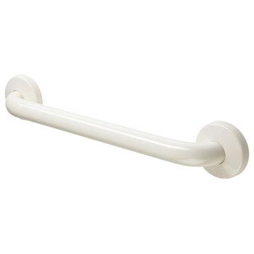 Coated Grab Bar With Safety Grip, ADA - 1 1/4" Dia, Biscuit, 32"