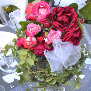 Une déco de mariage chic et romantique à la campagne