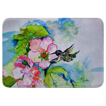 Hummingbird & Hibiscus Bath Mat 24x36