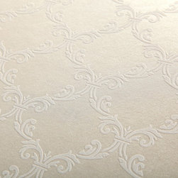 Century Classic - Fanciful Trellis Wallpaper G580306 - Wallpaper