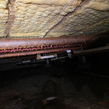 Water Damage Restoration - Crawl Space