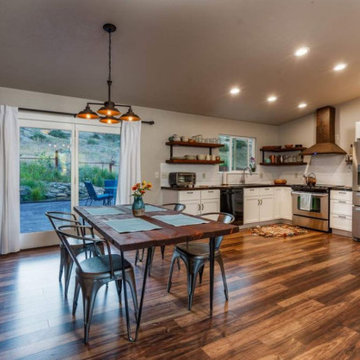Stunning Interior. Revere Pewter Paint Color.