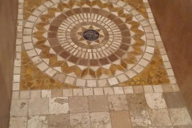 Inspiration for a mediterranean bathroom remodel in Miami