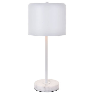 Elegant Lighting LD4075T10 Exemplar 1 Light 21" Tall Buffet Table - White