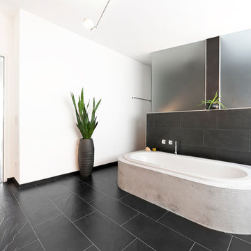 Badewanne aus Beton