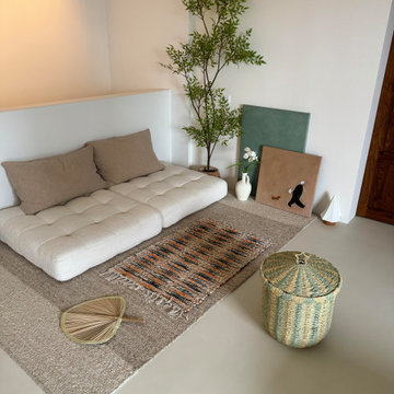 A home with a sense of ease—this is the meaning of soft furnishings, isn't it!