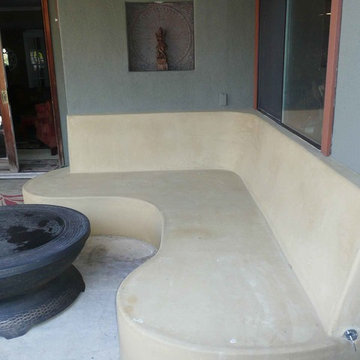 Bonfire Lounge & Pool - Fire Pit Covered - Bare Couch 1