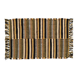 Nancys Nook Amherst Multi Chindi Placemat, Set of 2 - Placemats