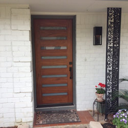 Mahogany Luxe Entry Door - Front Doors