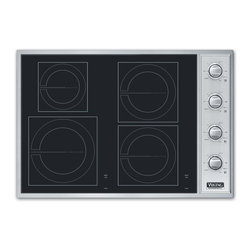 Viking 30" Induction Cooktop, Stainless Steel/black | VICU2064BSB - Cooktops