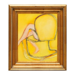 Retro Lawn Chair with Legs by Jack Isenhour - Paintings
