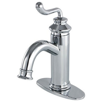 Fauceture Single-Handle Monoblock Bathroom Faucet, Polished Chrome