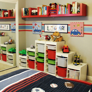 Toddler Room - Trucks & Cars